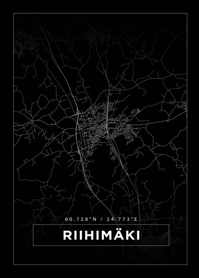 Bildverkstad Map - Riihimäki - Black