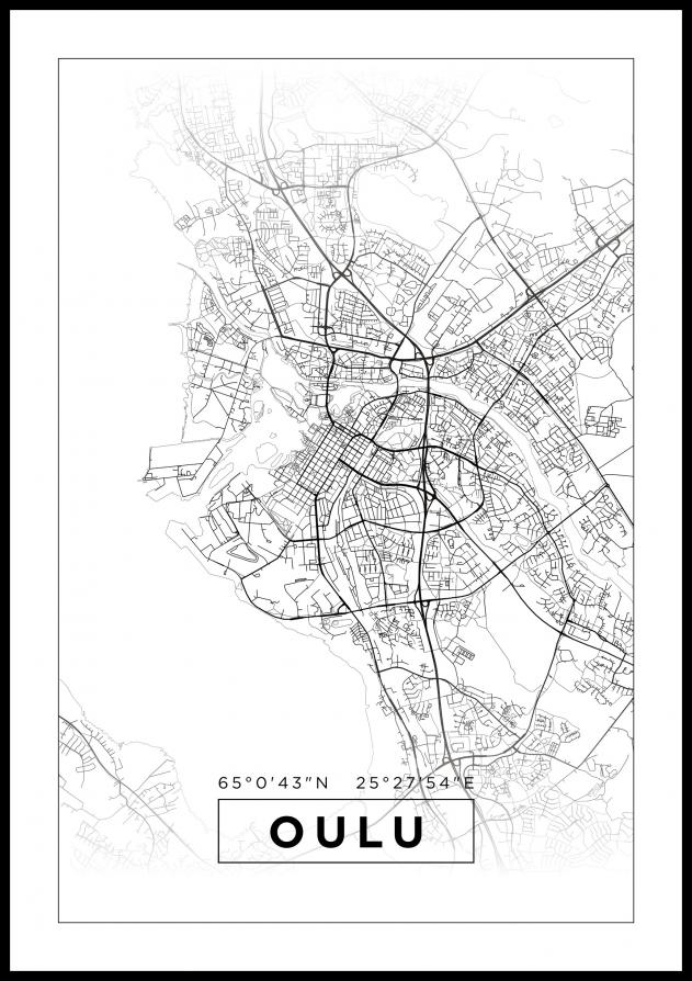 Bildverkstad Map - Oulu - White