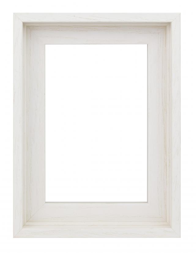 Mavanti Bilderrahmen für Leinwand Memphis Weiß 20x28 cm