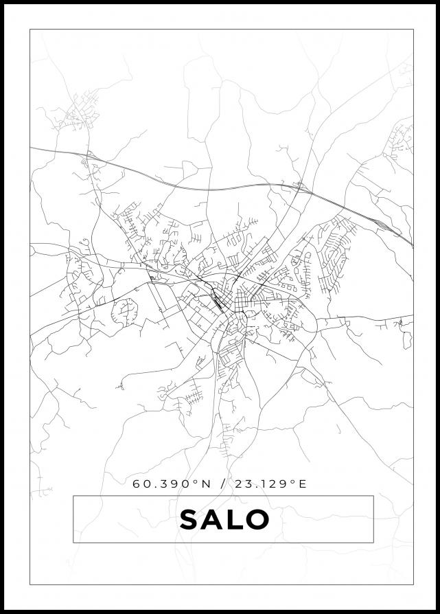 Bildverkstad Map - Salo - White