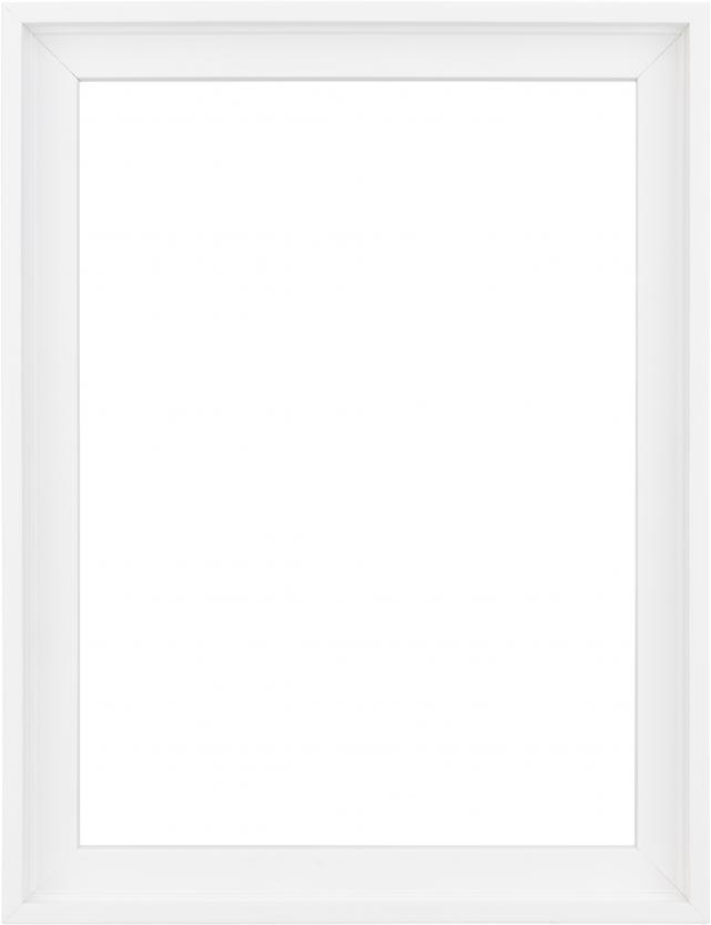 Mavanti Bilderrahmen für Leinwand Jackson Weiß 40x60 cm