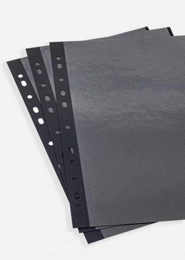 BGA Ultimate Albumblätter selbstklebend 21x30 cm - 10 schwarze Bögen