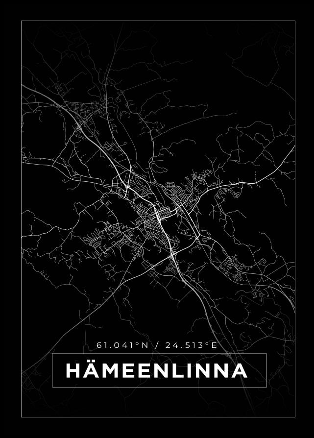 Bildverkstad Map - Hämeenlinna - Black
