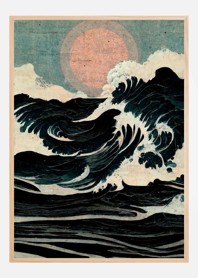 Bildverkstad Wild Waves Poster