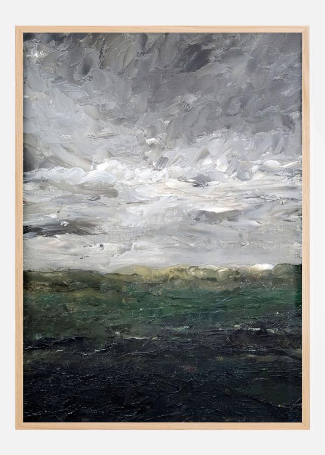 Bildverkstad Landscape Study the Heath 1905 Poster