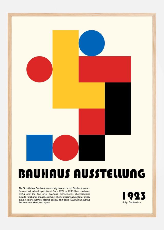 Bildverkstad Bauhaus Ausstellung Poster