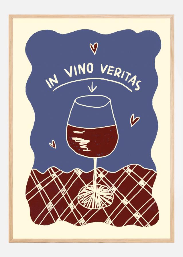 Bildverkstad Invinoveritas Up Poster