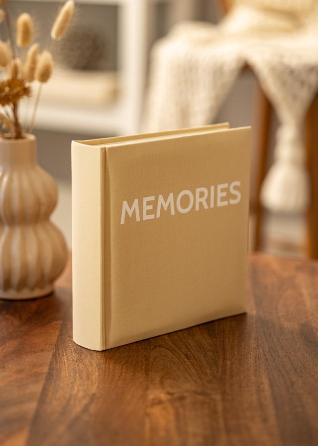 BGA Memories Linen Fotoalbum Beige - 200 Fotos Format 10x15 cm