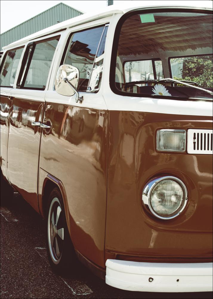 Bildverkstad Red Volkswagen Bus Poster