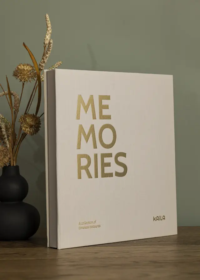 ID Factory KAILA Fotoalbum Memories Cream - 300 Bilder i 10x15 cm