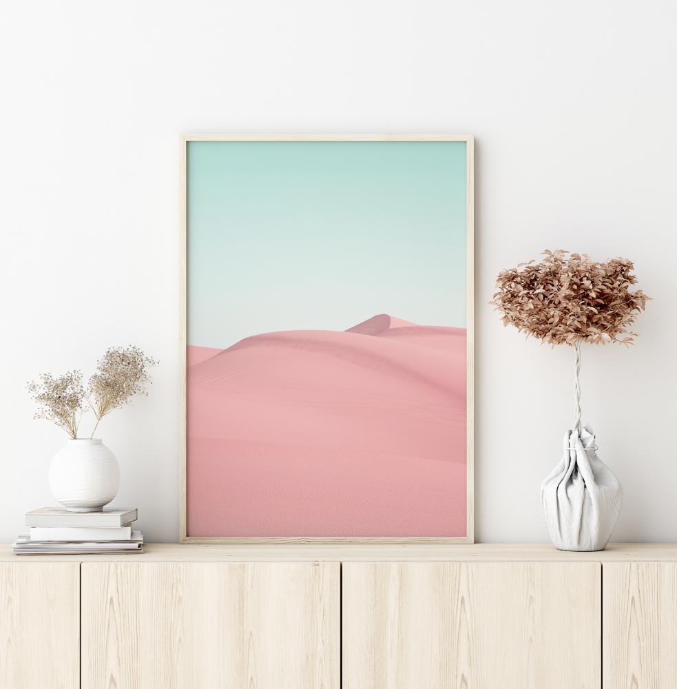 Bildverkstad Pink Sand Poster