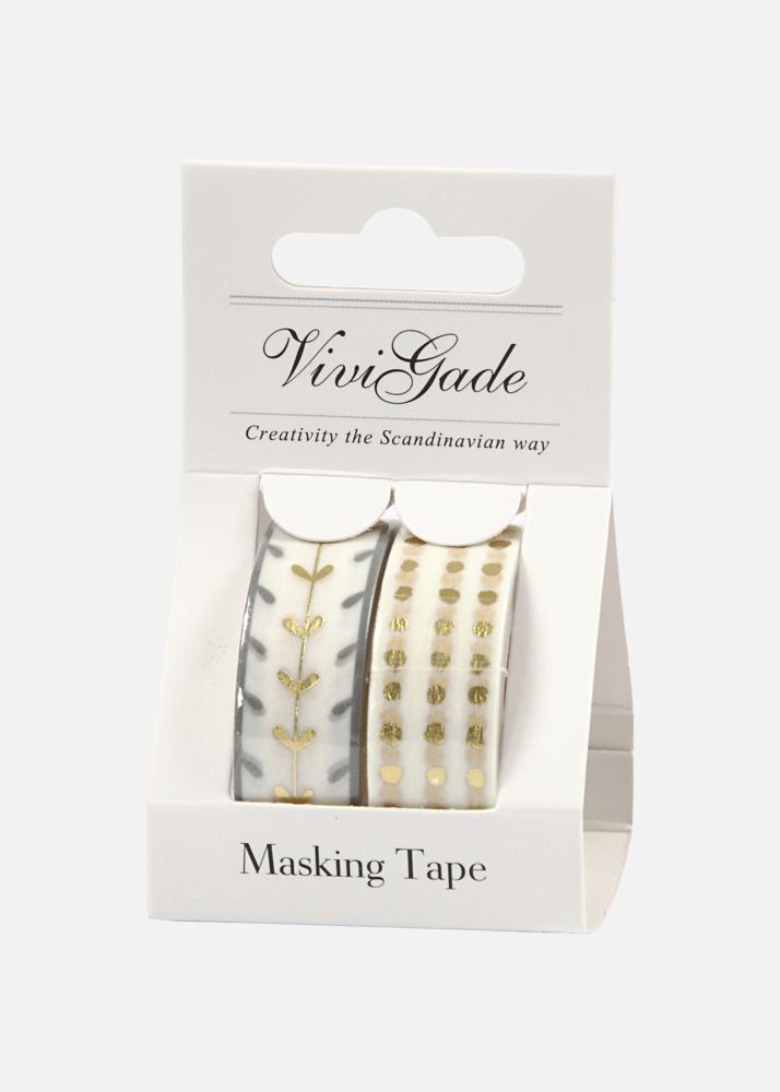 Creativ Company Washi Tape Herzen und Punkte - 15 mm