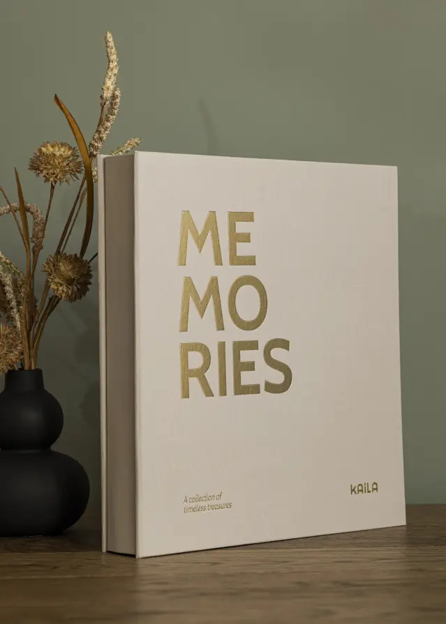 ID Factory KAILA Fotoalbum Memories Cream - 600 Bilder i 10x15 cm