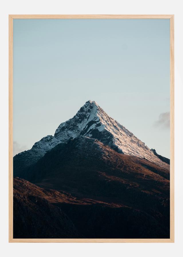 Bildverkstad Snowy Mountain Poster