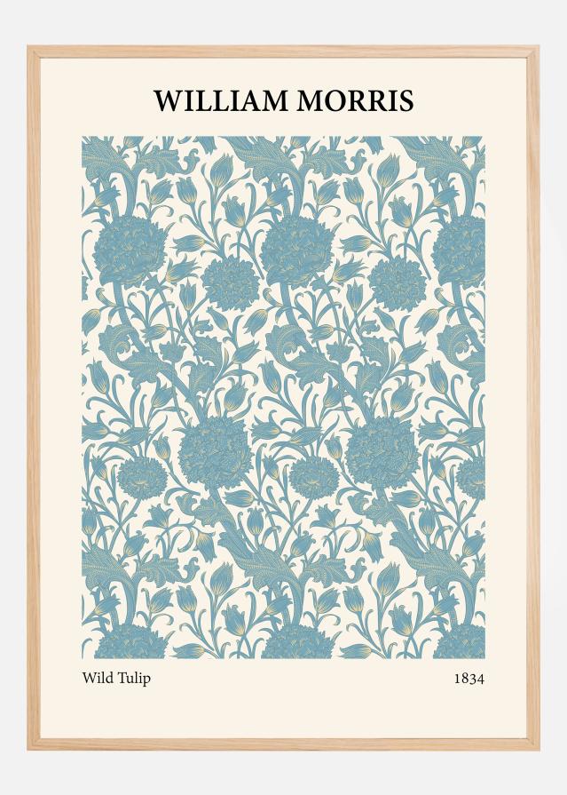 Bildverkstad William Morris - Wild Tulip 1 Poster