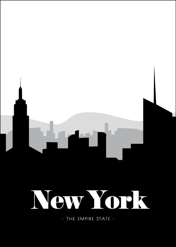 Bildverkstad New York Skyline Poster