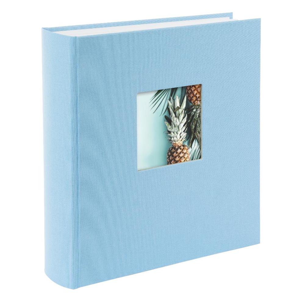 Goldbuch Bella Vista Fotoalbum Blau - 30x31 cm (100 weiße Seiten / 50 Blatt)