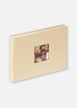 Walther Fun Album Creme - 22x16 cm (40 weiße Seiten / 20 Blatt)