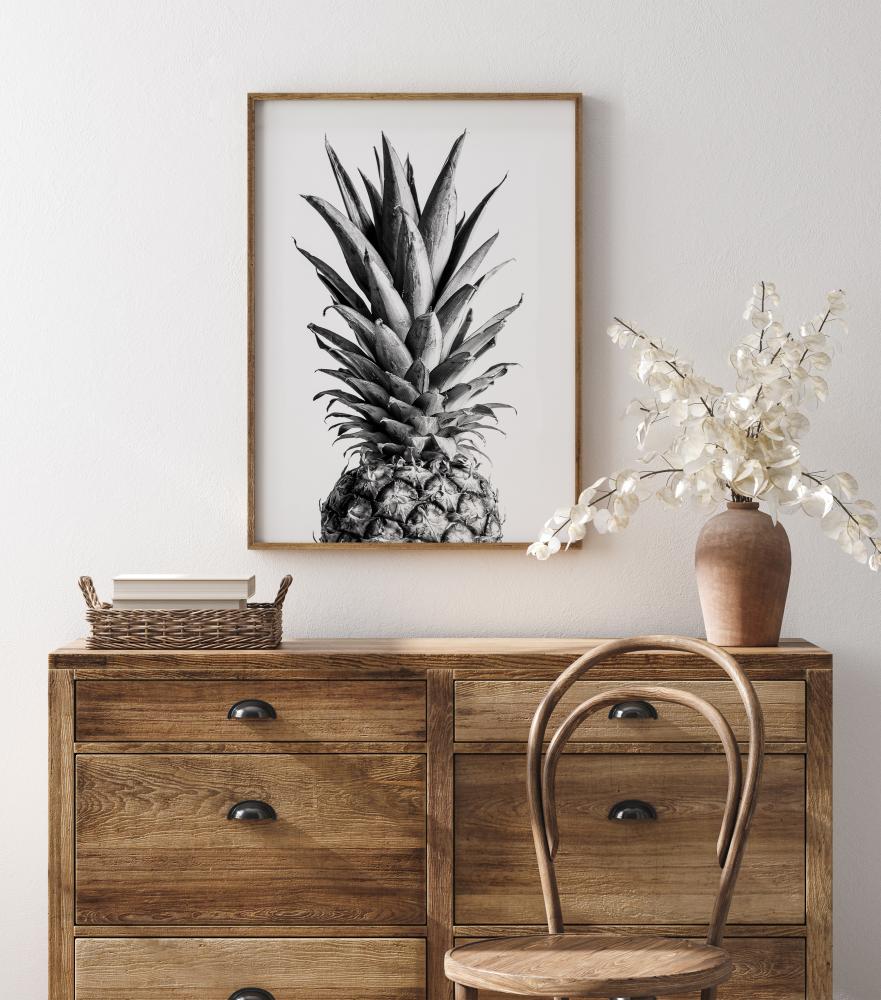 Bildverkstad Pineapple Bw Poster