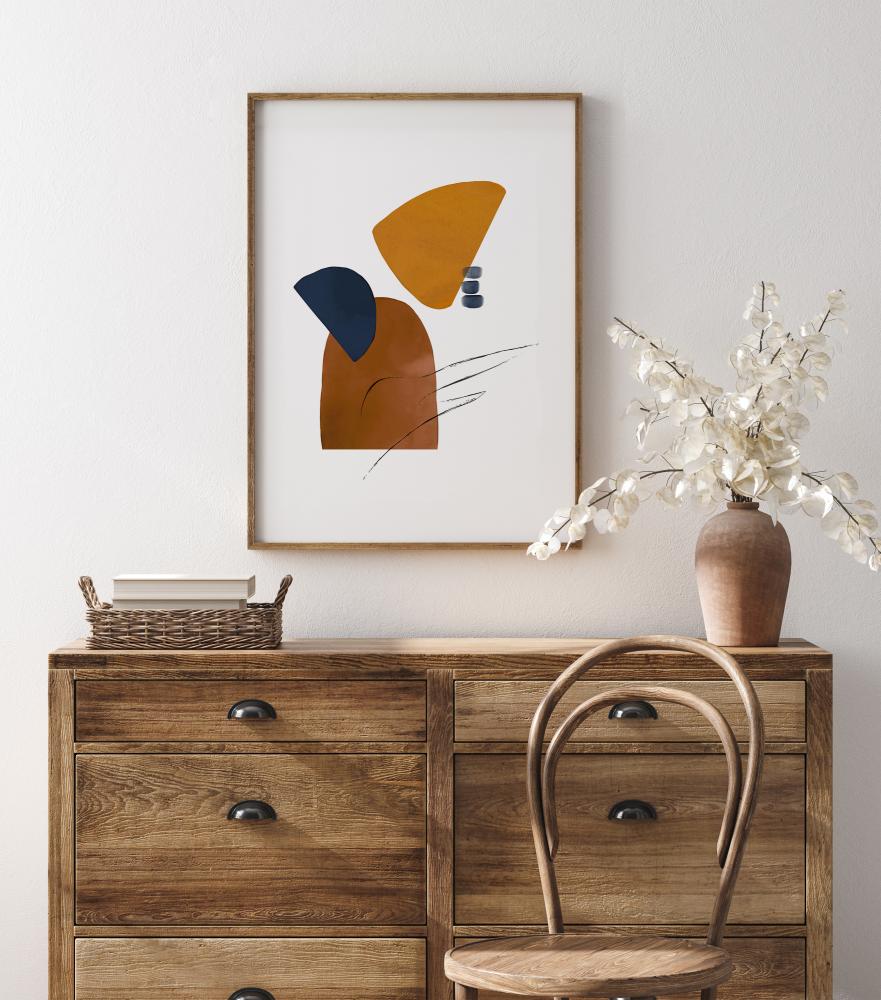 Bildverkstad Abstract Shapes I Poster