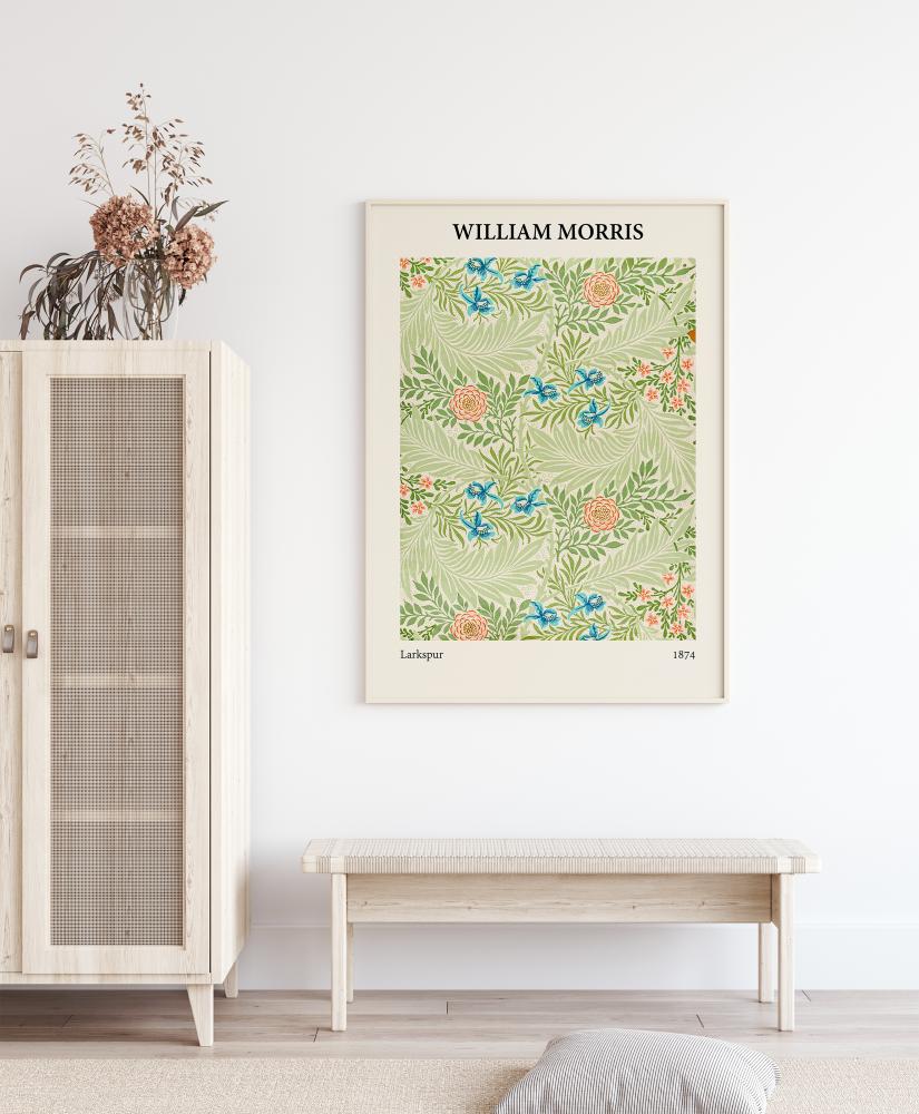 Bildverkstad William Morris - Larkspur Poster