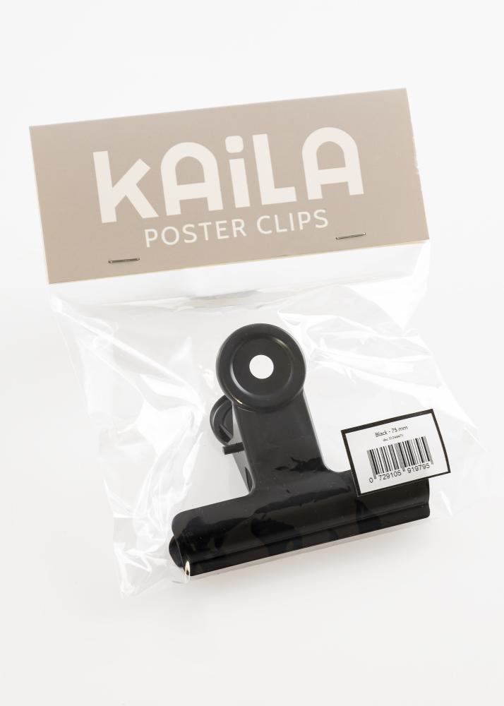 KAILA KAILA Poster Clip Black - 75 mm