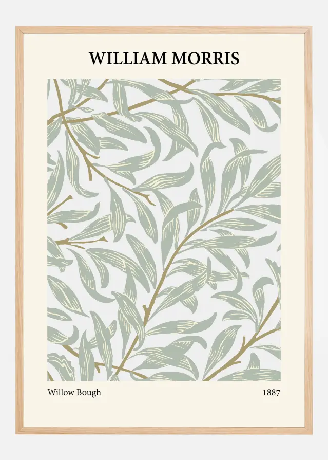 Bildverkstad William Morris - Willow Bough 9 Poster