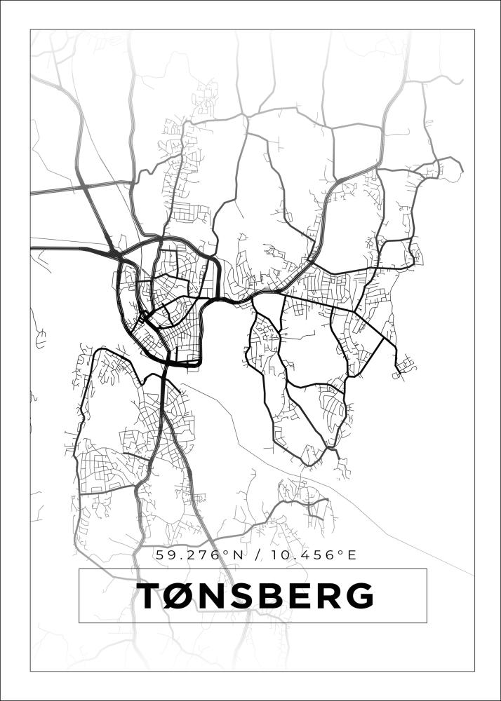 Bildverkstad Map - Tønsberg - White