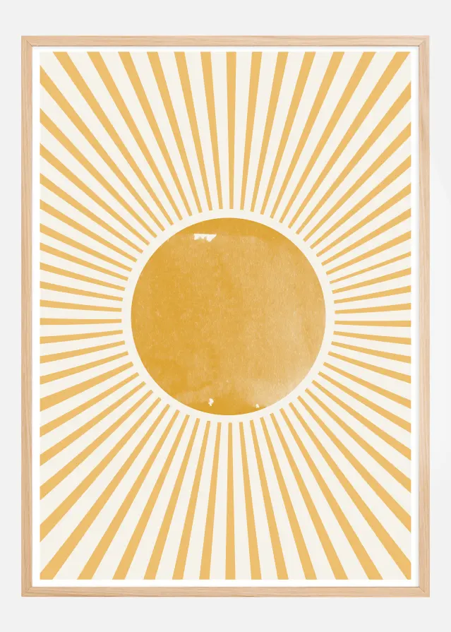 Bildverkstad Boho Sun Poster