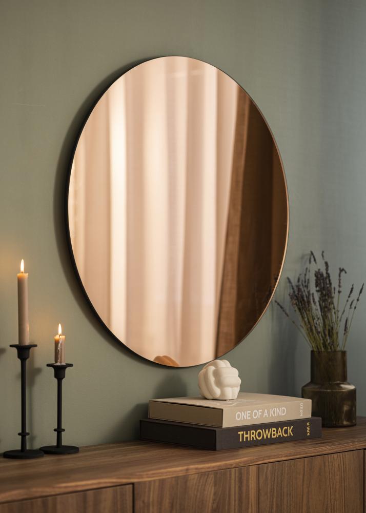 House Doctor Spiegel House Doctor Walls Rosegold 80 cm Ø