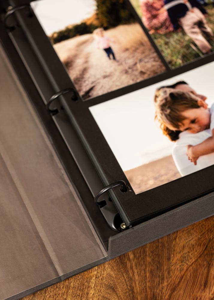 KAILA KAILA THROWBACK Black - Coffee Table Photo Album (60 Schwarze Seiten)