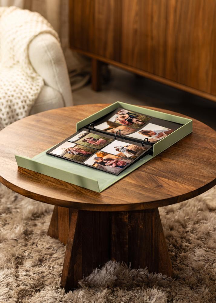 KAILA KAILA HI LITTLE ONE Mint - Coffee Table Photo Album (60 Schwarze Seiten)