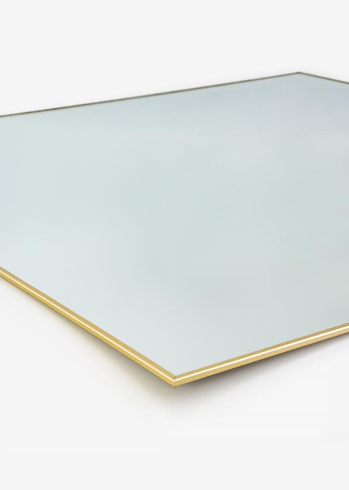 KAILA KAILA Square Mirror - Thin Brass 80x80 cm