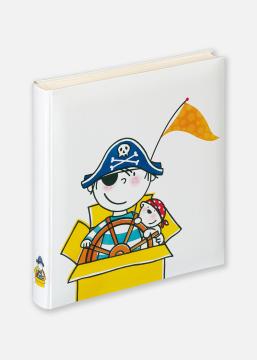 Walther Kinderalbum Pirat Kindergarten - 28x30,5 cm (50 weiße Seiten / 25 Blatt)