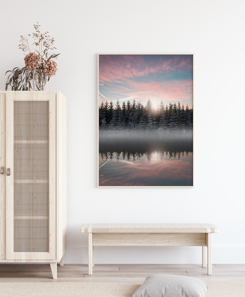 Bildverkstad Small Lake In The Forest Poster