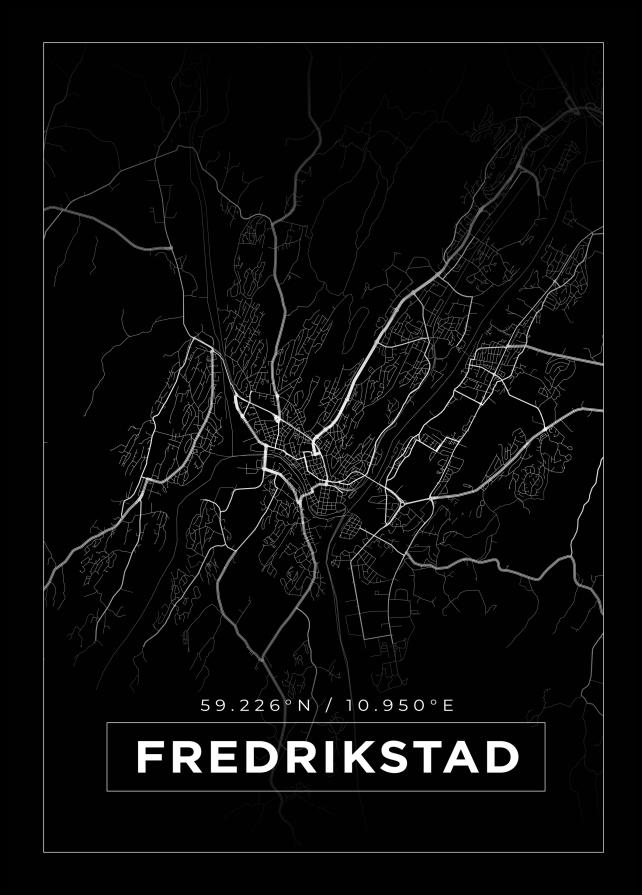 Bildverkstad Map - Fredrikstad - Black