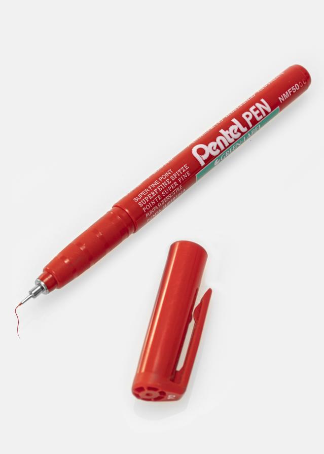 Estancia Pentel NMF50-B - Rot Albumstift - 0,5 mm