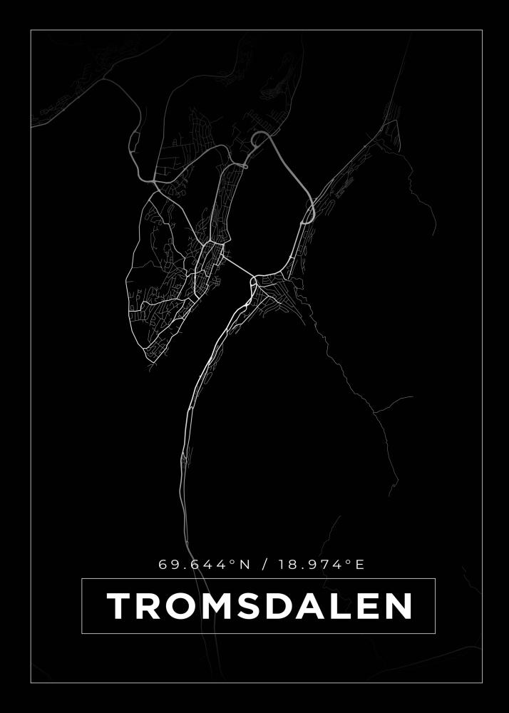 Bildverkstad Map - Tromsdalen - Black