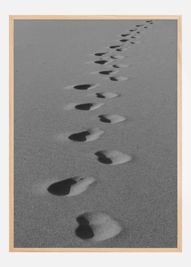 Bildverkstad Foot Prints Poster