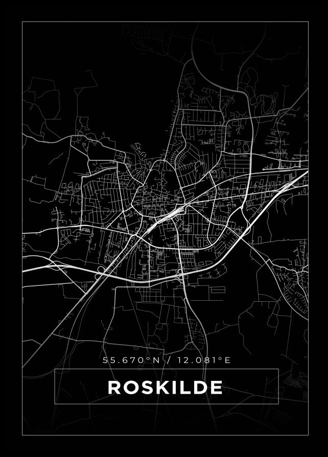 Bildverkstad Map - Roskilde - Black