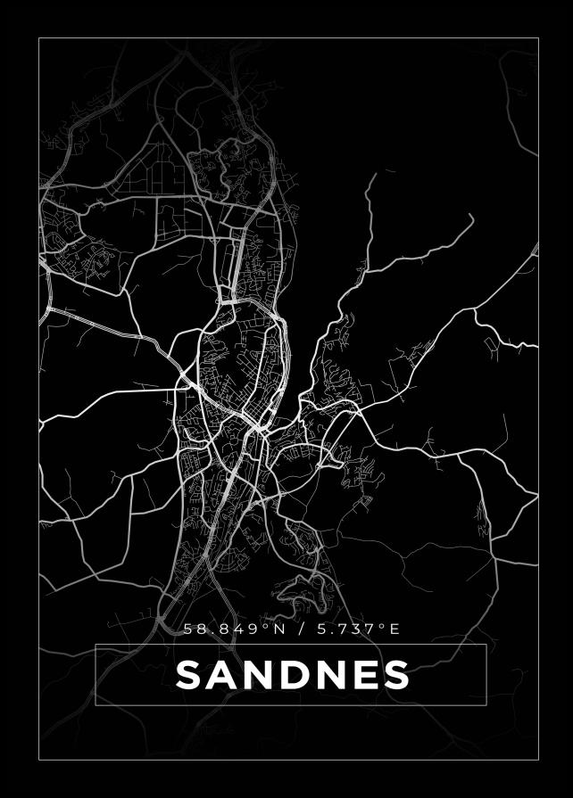 Bildverkstad Map - Sandnes - Black