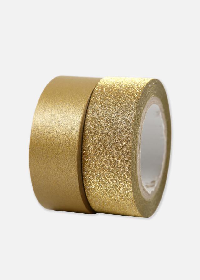 Creativ Company Washi Tape Gold 2 St.