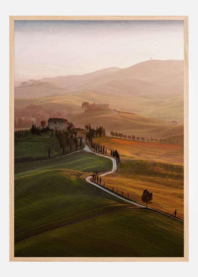 Bildverkstad Val D'Orcia Poster