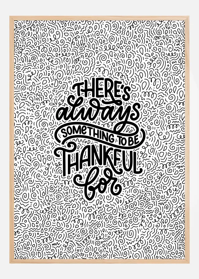 Bildverkstad So Thankful Poster