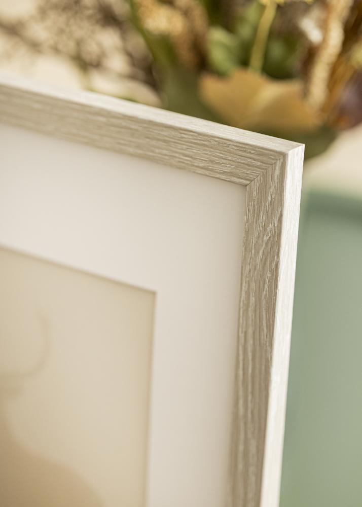 Estancia Rahmen Stilren Acrylglas Light Grey Oak 40x60 cm