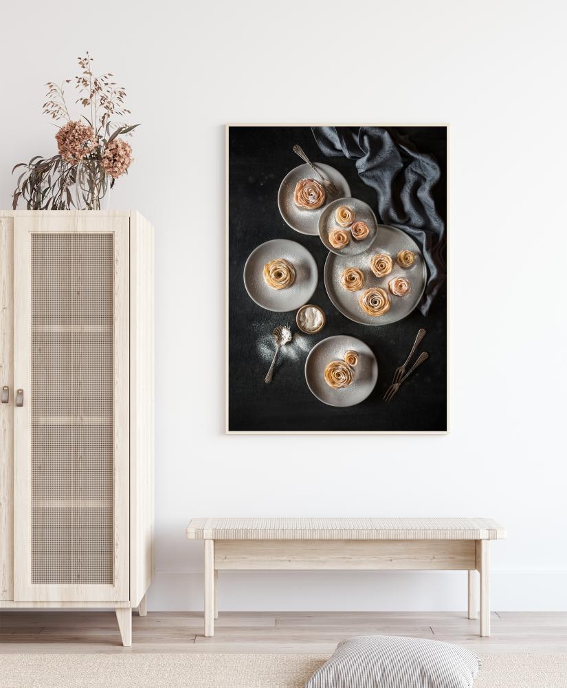 Bildverkstad Apple Roses Tartlets Poster