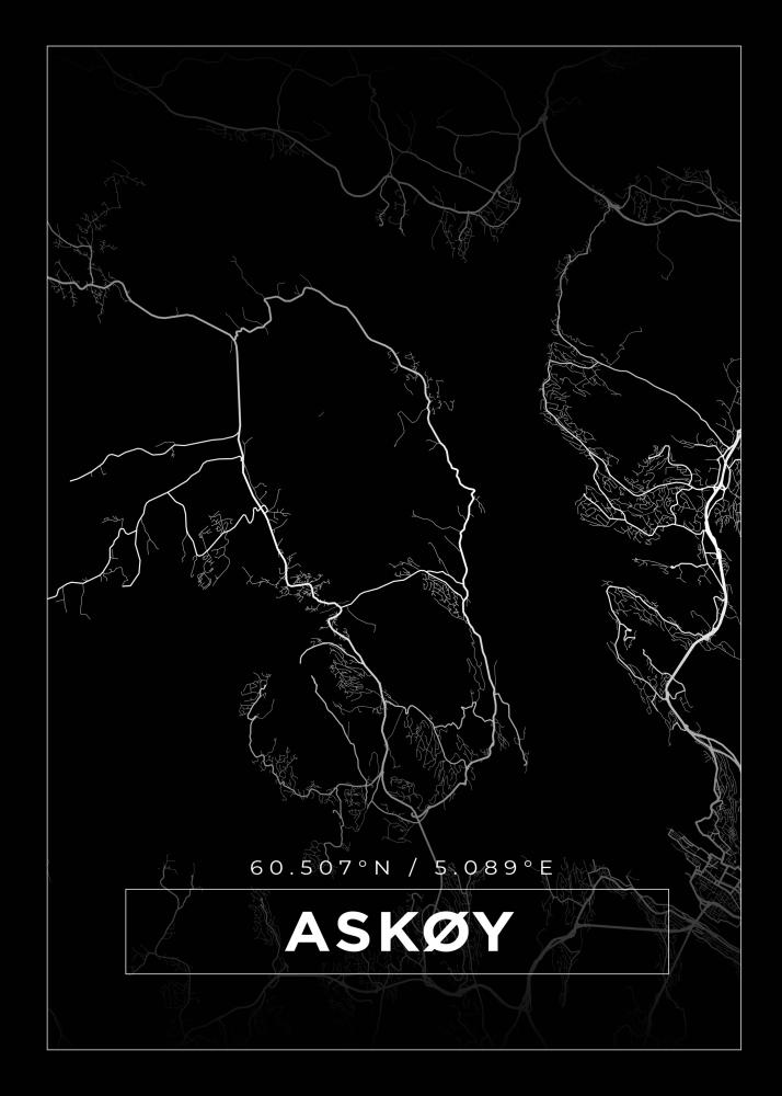 Bildverkstad Map - Askøy - Black