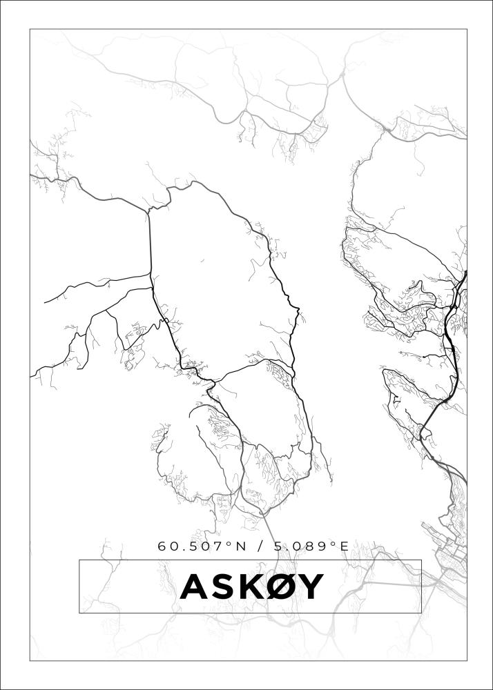 Bildverkstad Map - Askøy - White