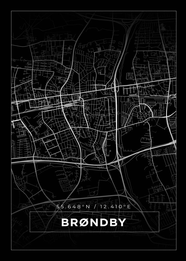 Bildverkstad Map - Brøndby - Black