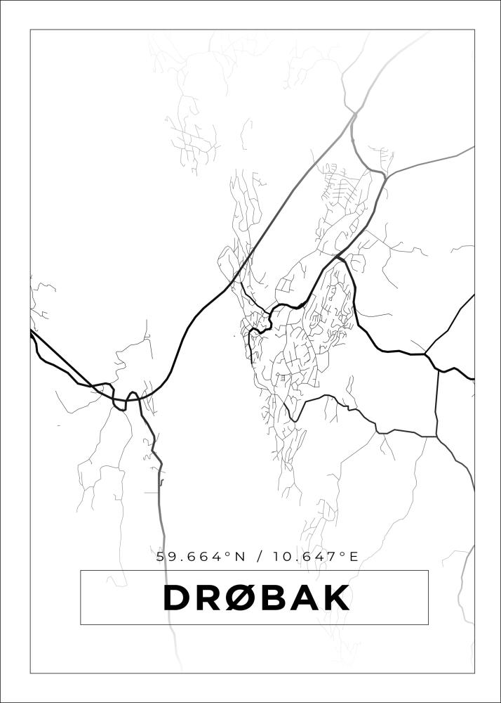 Bildverkstad Map - Drøbak - White